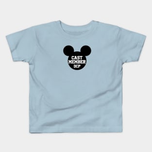 cast member DCP ears Kids T-Shirt